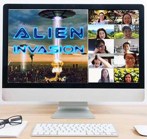 Virtual-Treasure-Hunt-Theme-Alien-invasion